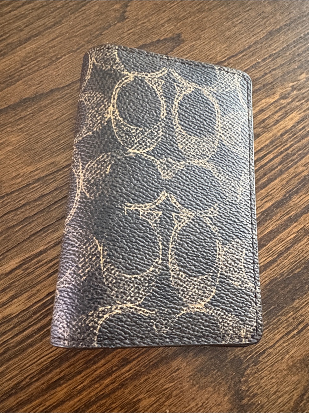 Coach NWT in Loved Signature Coated Canvas Bi-Fold ID Card Wallet